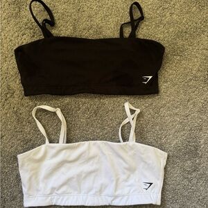 Gymshark Black and White Sports Bras